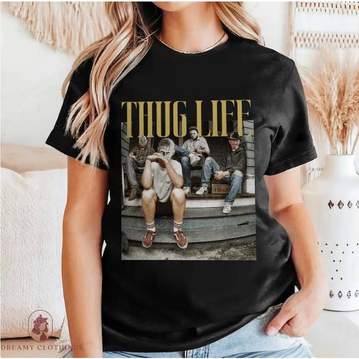 Black Thug Life Michael Myers Jason Voorhees Pinhead Freddy Kruege for wholesale on Faire