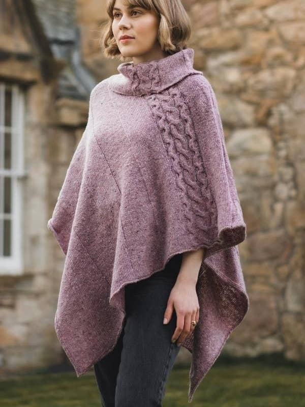 Ahearne Jura Shawl for wholesale by Knitted in Edinburgh