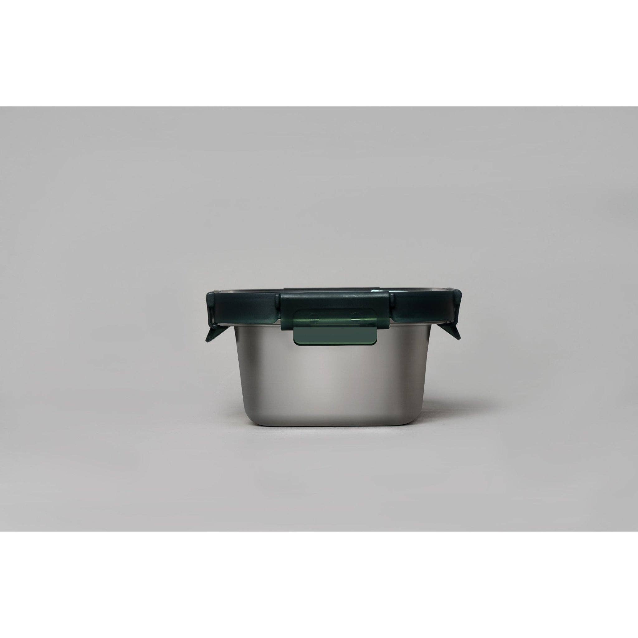 Genicook Product LLC - Vendita all'ingrosso Contenitori per alimenti - Contenitori quadrati in acciaio inossidabile0