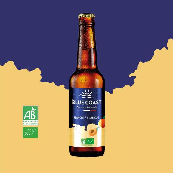 Craft Beer - Apricot Wheat - ORGANIC - 33cl for wholesale by Blue Coast Brewing Company