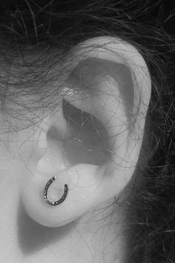 Semaki & Bird - Vente Clous d'oreille - Boucles d'oreilles clous cheval et fer à cheval argent Natural History3