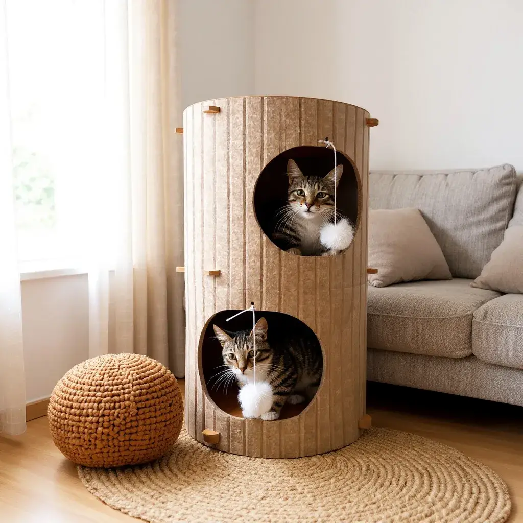 Althea Living - Wholesale Pet Bed - Cat - Mediterranean Felt House6