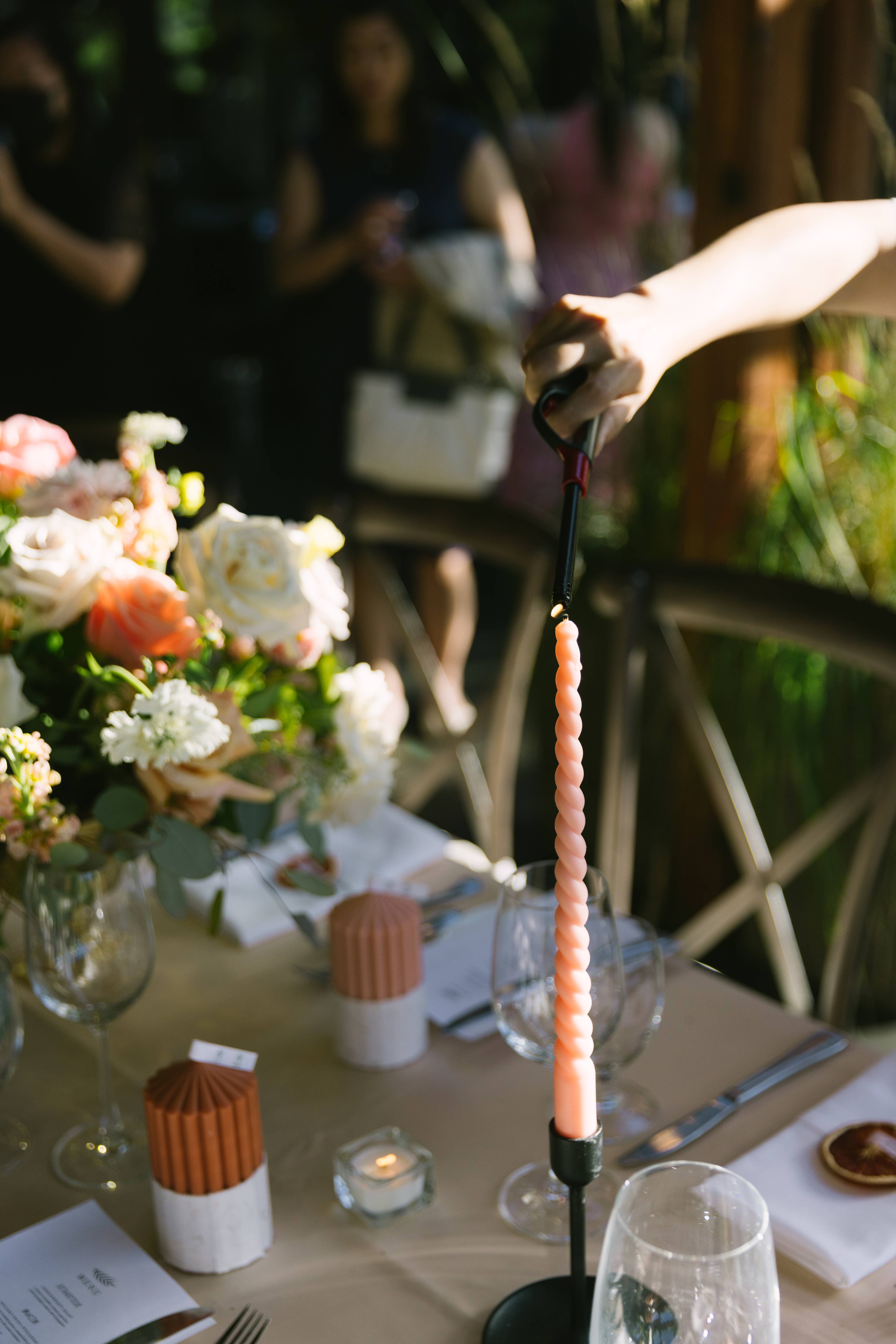 ZOETSTUDIO - Vendita all'ingrosso Candele cilindriche/candelieri - Set di candele a spirale in cera d'api e soia | 29,2 cm4