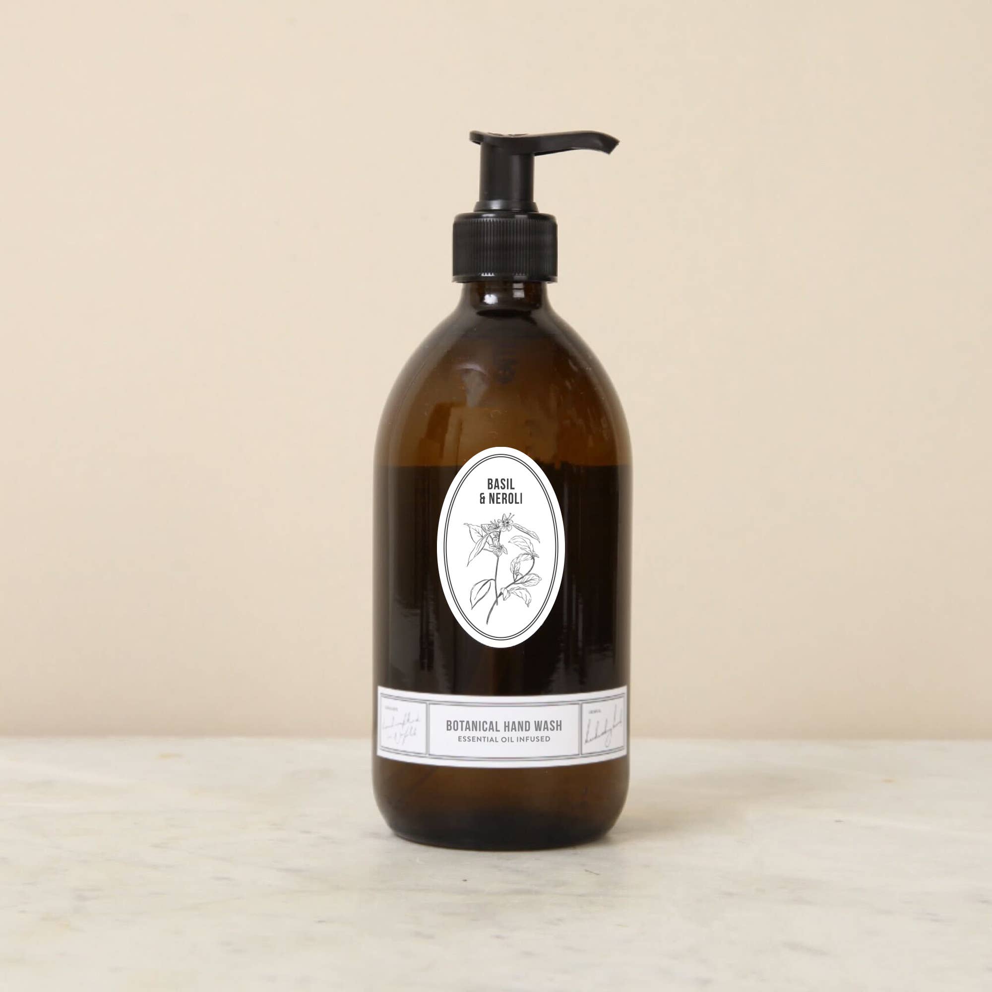 Norfolk Natural Living - Wholesale Hand Soap/Wash - Gardener's Hand Wash - Basil & Neroli 500ml