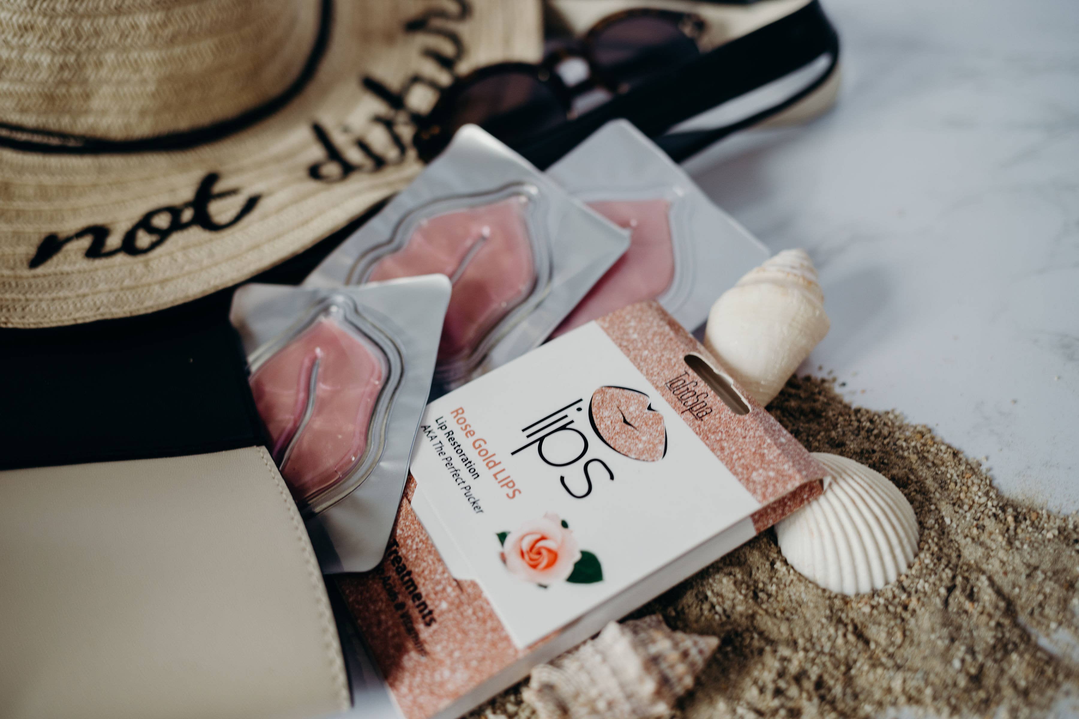 ToGoSpa - Wholesale Lip Treatment/Mask - LIPS: Rose Gold Lips by ToGoSpa The Perfect Pucker - 3 pack6