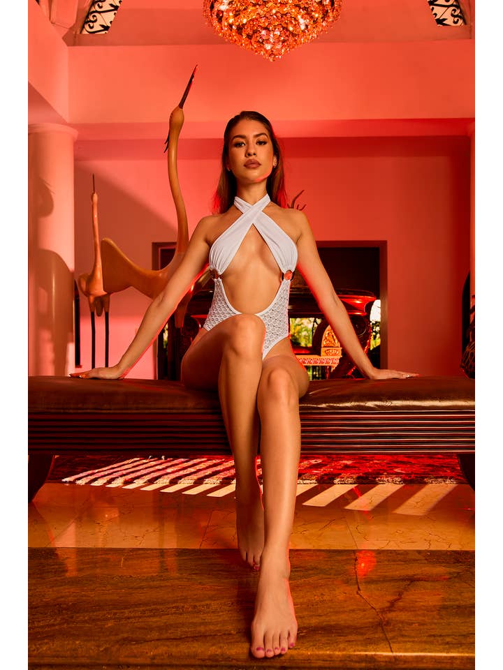 Candyland - Wholesale One-piece swimsuit – Women’s - Crystal Overall Bodysuit3