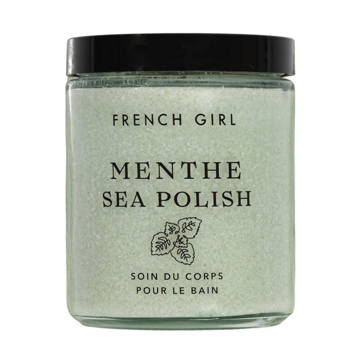 Organic Hydrating Mint Body Scrub for wholesale by FRENCH GIRL