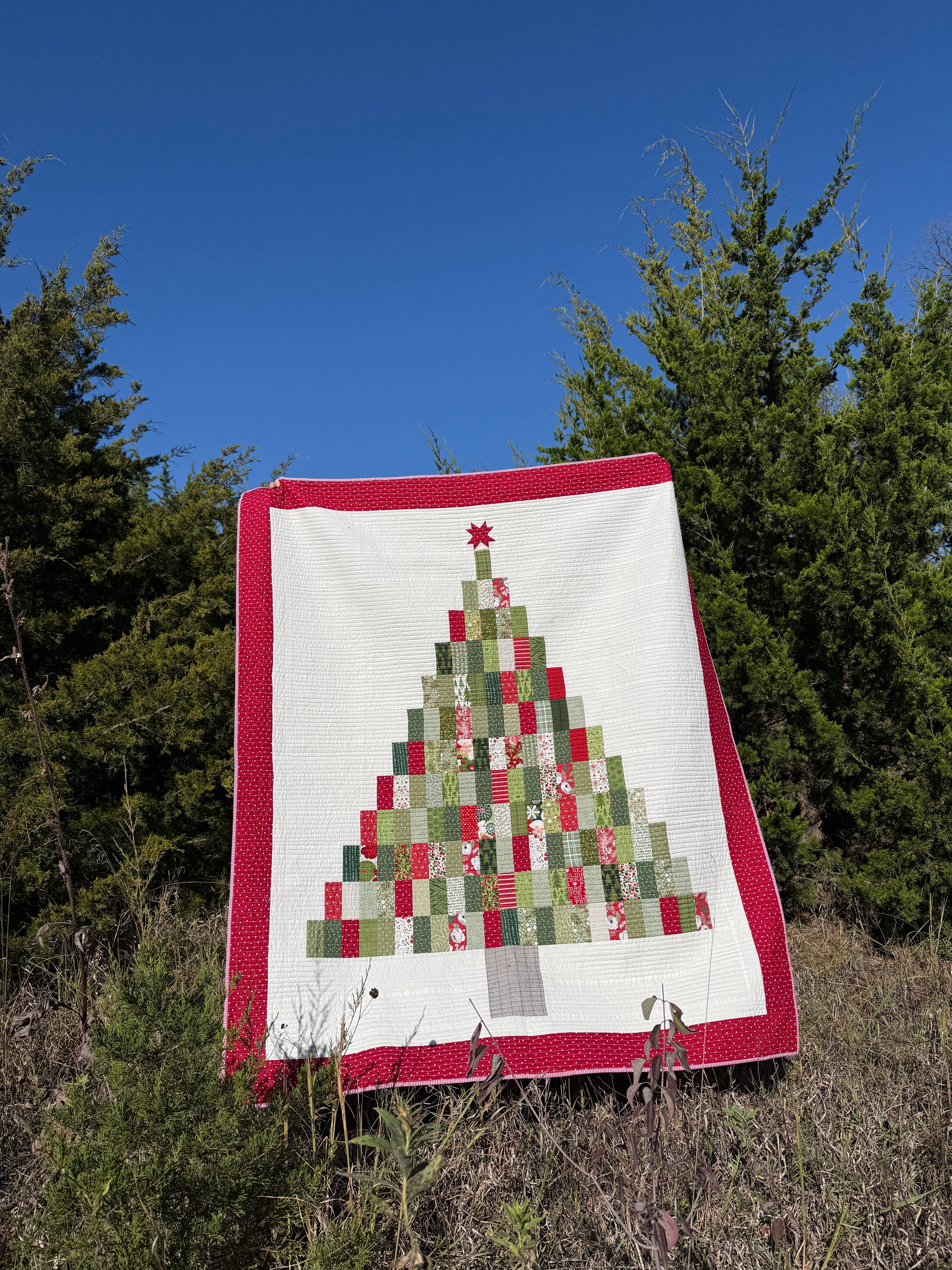 Wild Plum Lane - Wholesale Craft Sewing Kit - Let Christmas Begin Quilt Pattern - Printed7