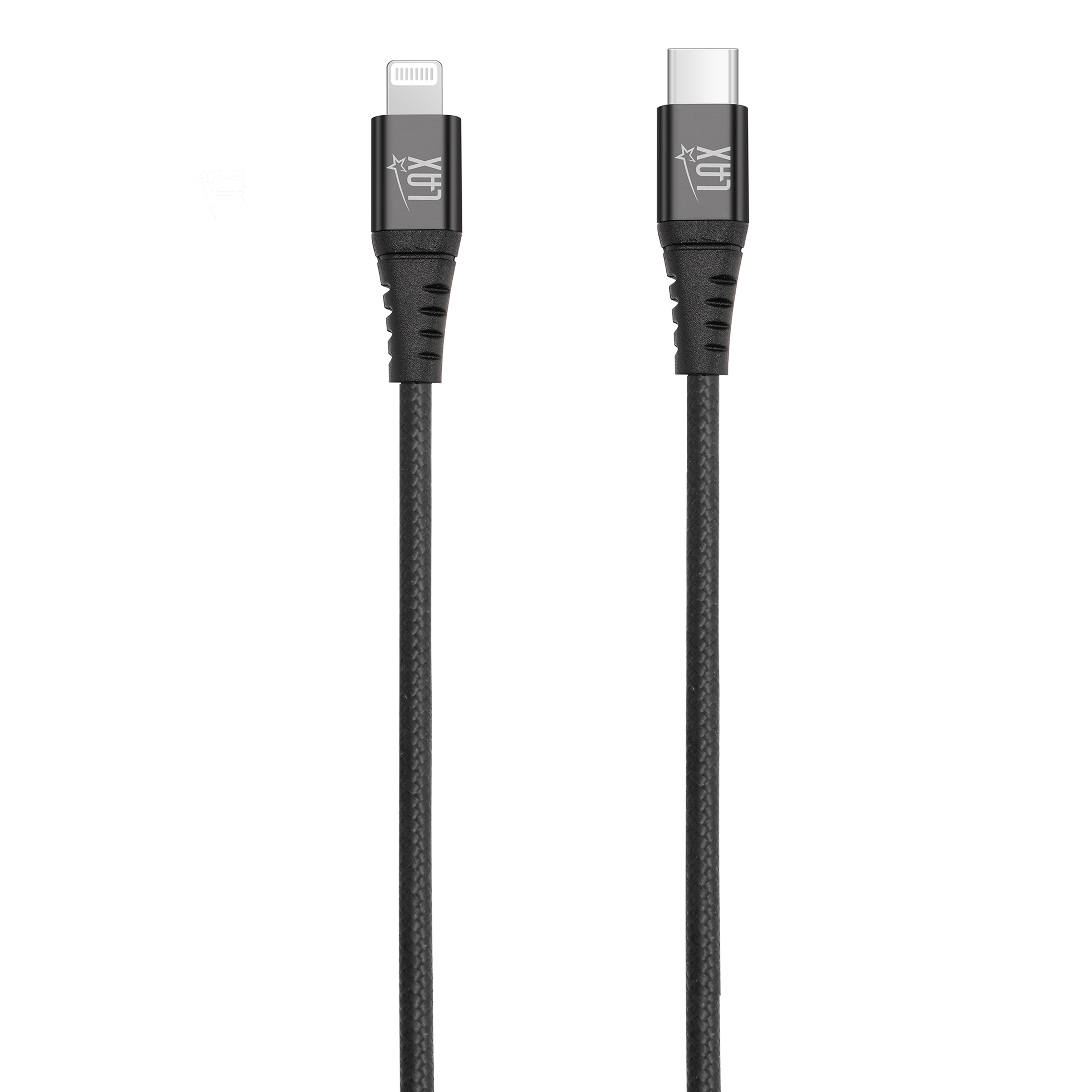 LAX Gadgets - Wholesale Charging Cable - Apple MFi Certified USB-C Iphone Cable -10ft Retail Pack1