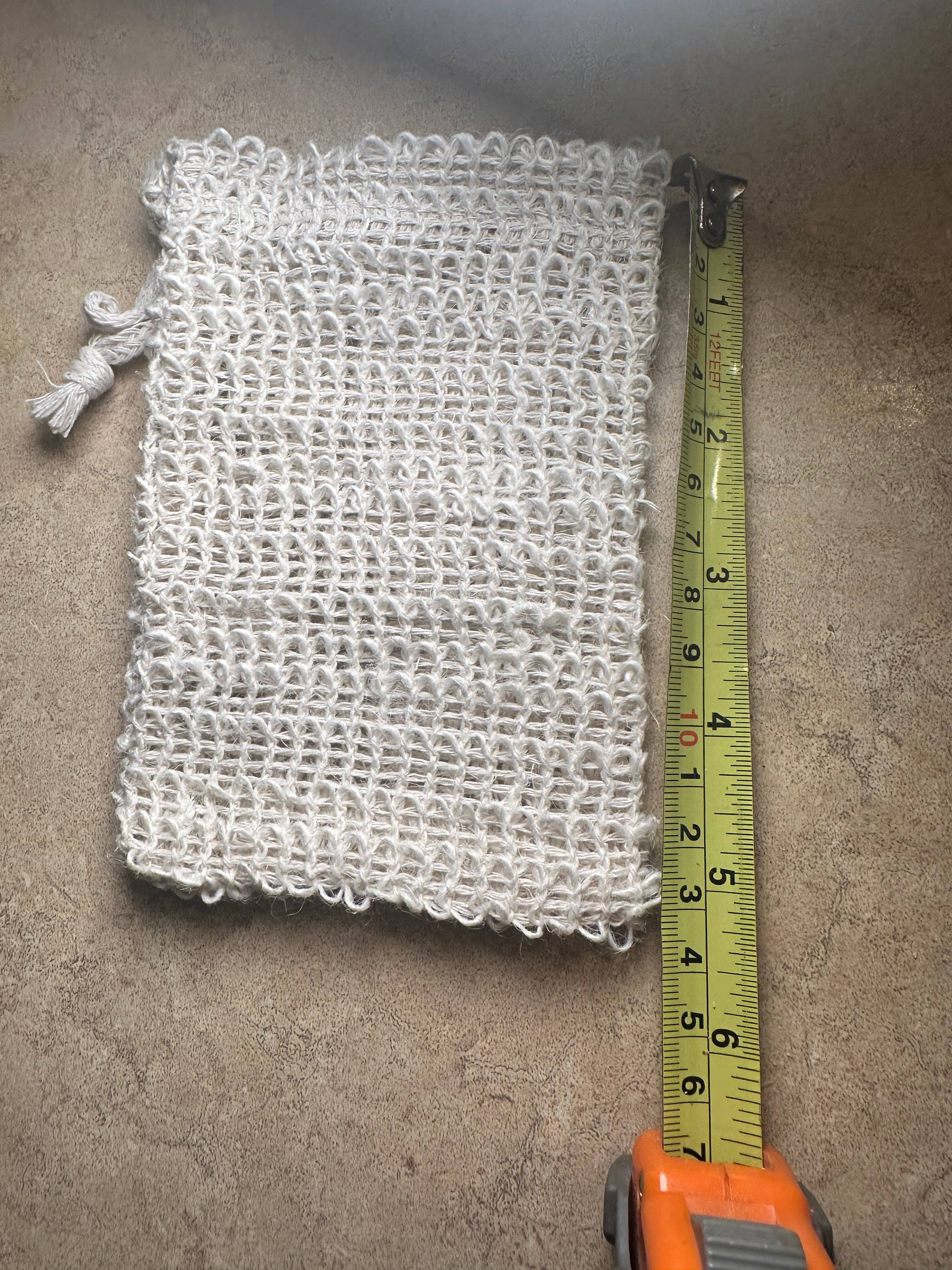 Fiori Essentials&Co - Wholesale Soap Pouch/Sack/Bag - Sisal Soap Saver2