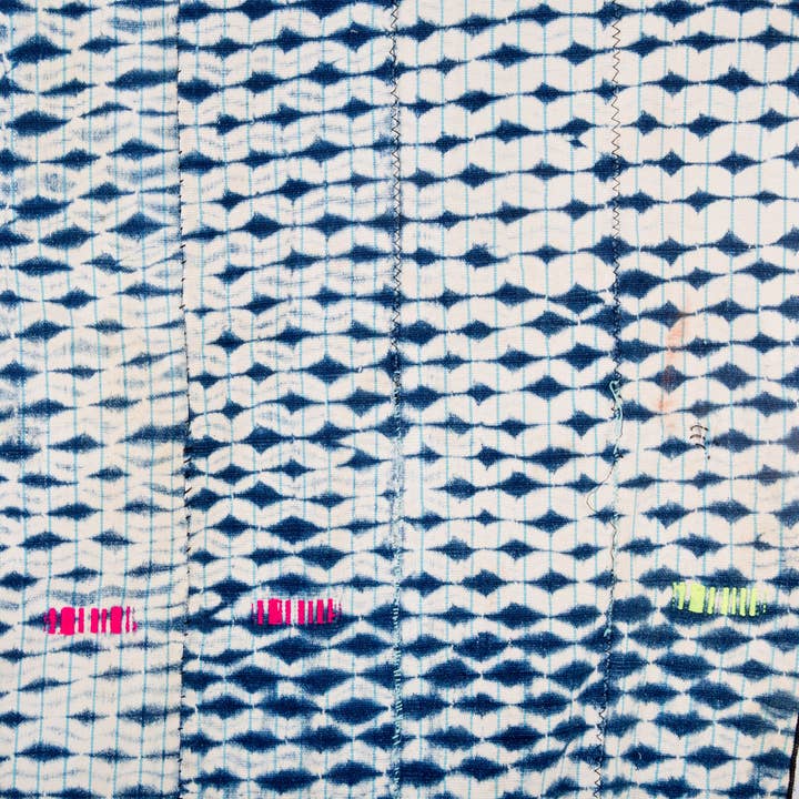 Botanical Boys - Wholesale Fabric - Indigo cloth TR42.22