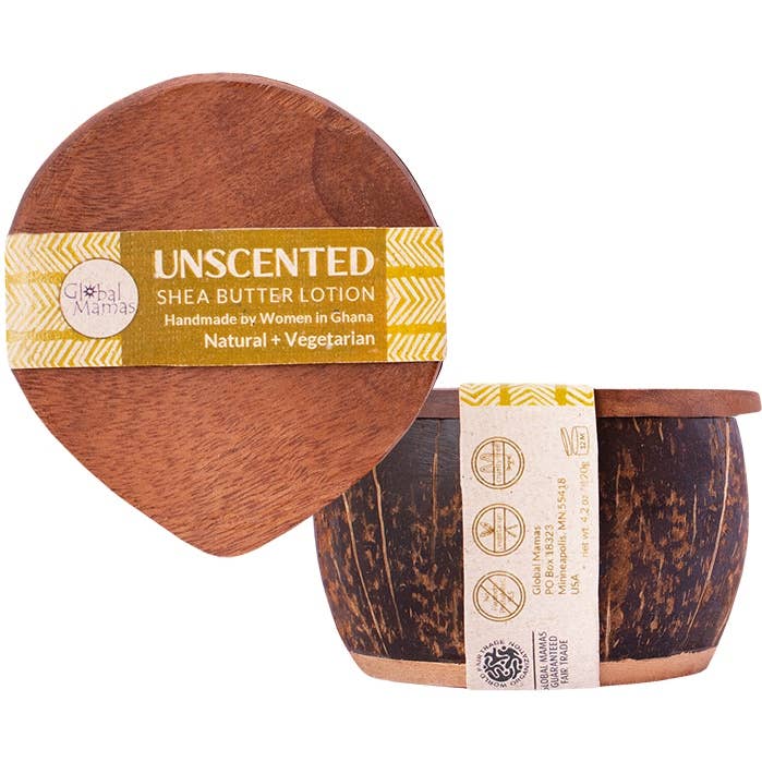 Shea Butter Lotion: Unscented for wholesale by Global Mamas