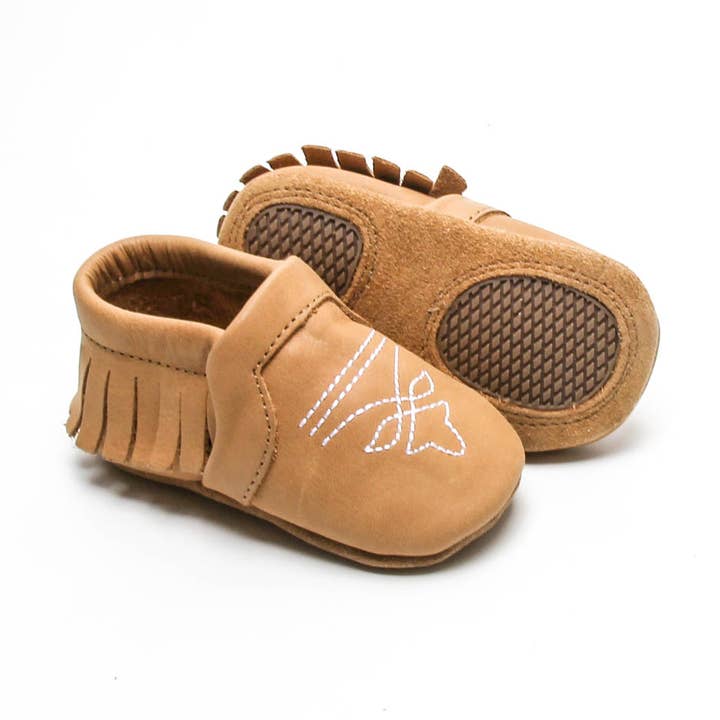 Boot Mocc-Smooth Brown Leather for wholesale by Ranch Raised ®