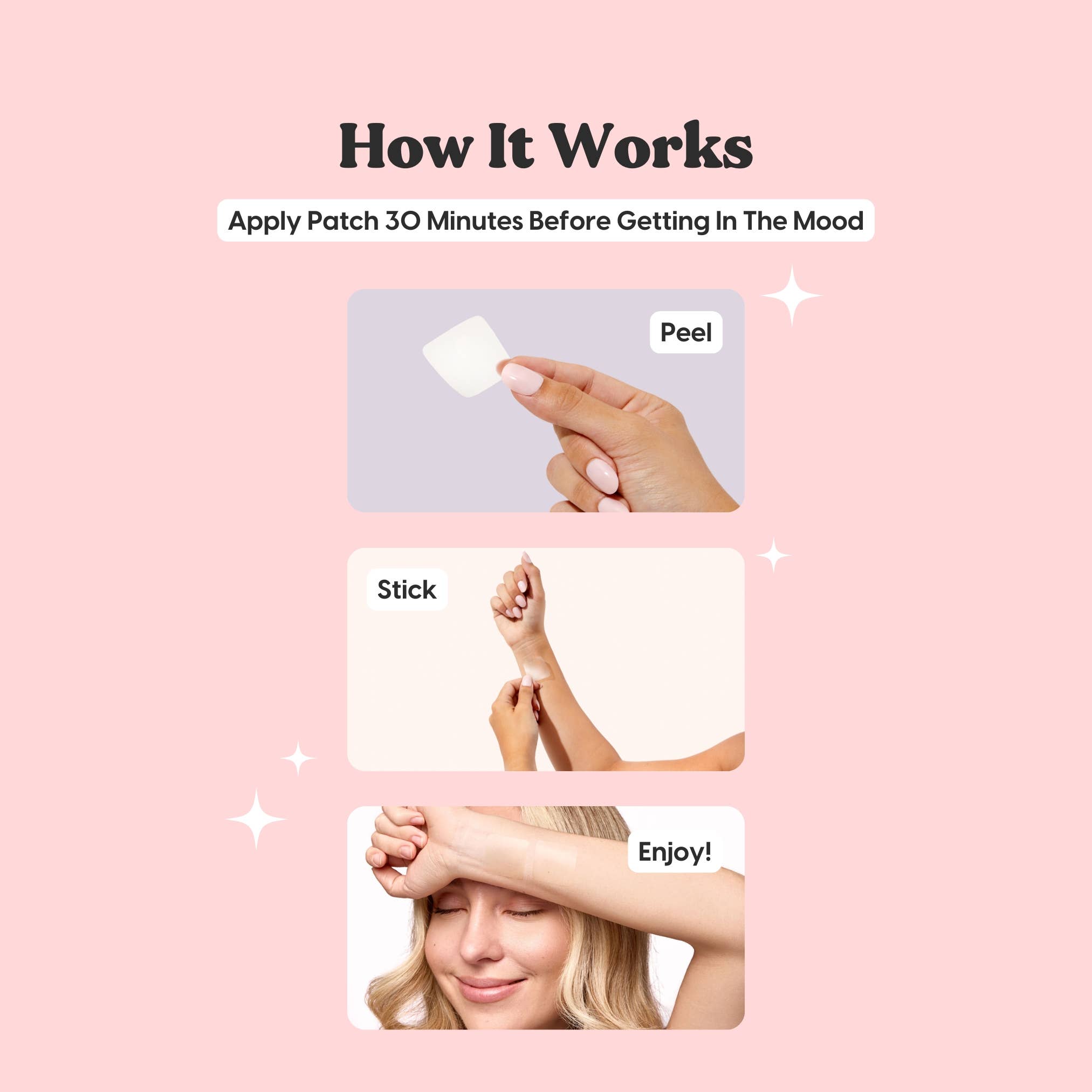 The Patch Brand - Wholesale Oral Supplement/Vitamin - The Patch Brand Libido Patch (Aphrodisiac Wellness Patches)3