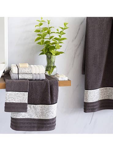 Set de 3 serviettes R.A. avec lampe murale (bidet, lavabo, douche) Marylin pour la vente par Barceló Hogar