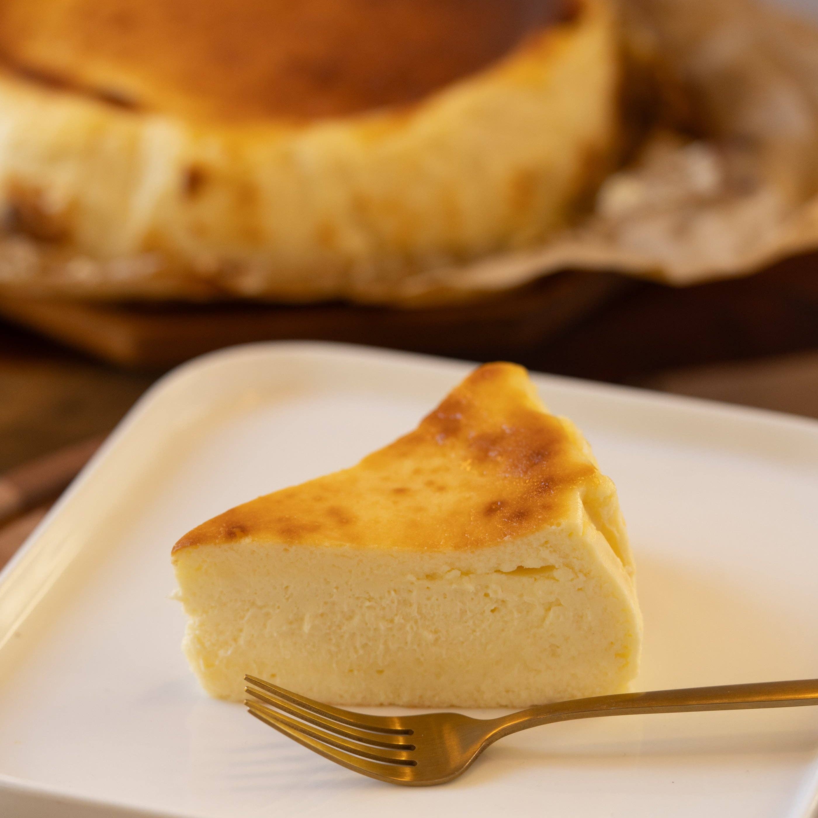 Ember Bakery - Wholesale Cake - Classic Basque Cheesecake1
