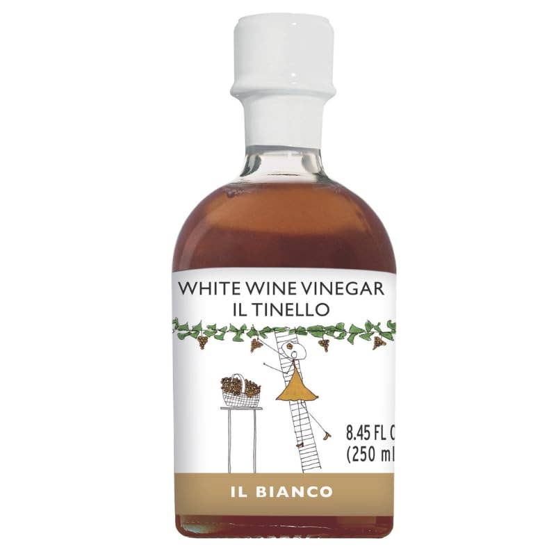 Wholesale Italian Food - Wholesale Vinegar - IL TINELLO, White Wine Vinegar Aceto di Vino Bianco, (8.45 fl oz) 250ml0