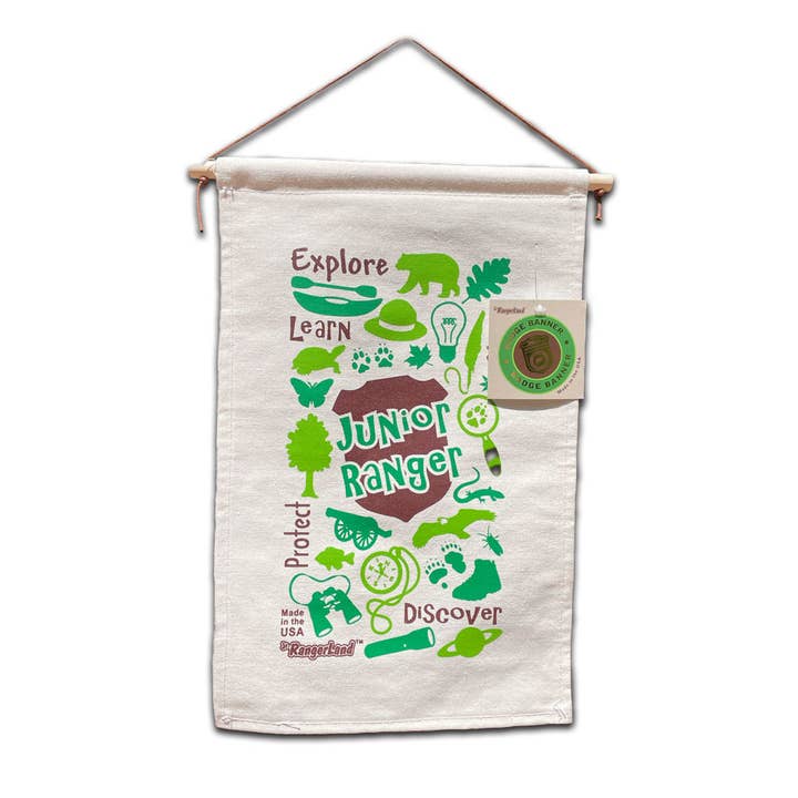 Jr. RangerLand – wholesale Banner – Child & baby – Jr. Rangerland Junior Ranger Badge Banner1