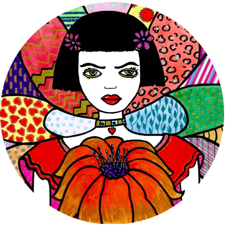 FunkyAdi - Wholesale Compact Mirror - Women and Icons Pocket Mirrors 3