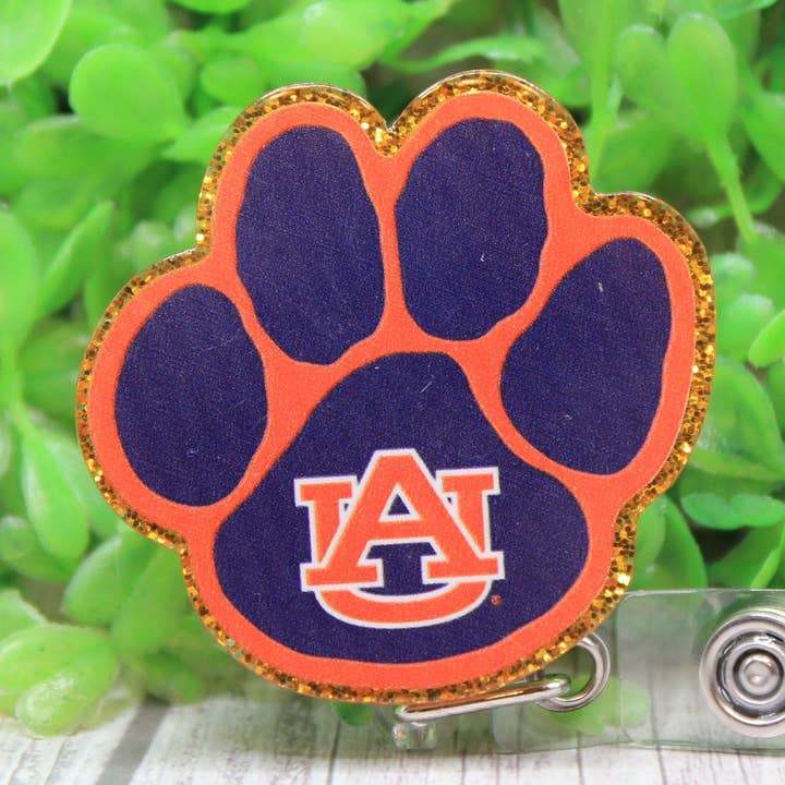 Auburn University badge-/ID-holderhjul for engroshandel hos Hylidae Boutique