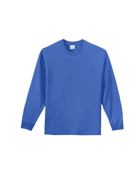 Print The Dream - Wholesale T-Shirt - Men's - Port & Company Long Sleeve Essential Tee19