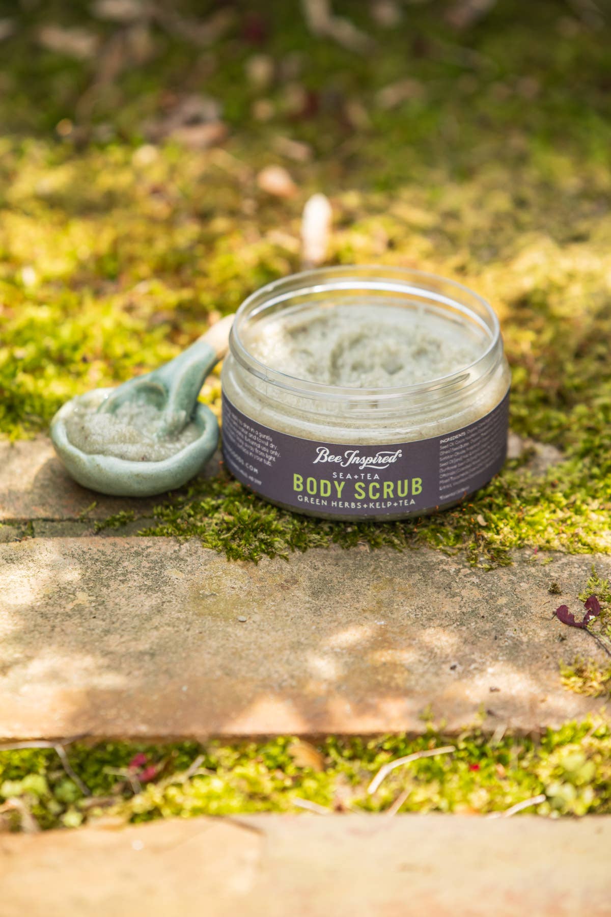 Bee Inspired - Wholesale Body Scrub/Exfoliant - Sea + Tea Body Scrub | 8oz Coastal Herbs Body Scrub8
