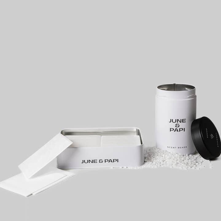 June & Papi - Venta al por mayor Cápsulas/ polvos de detergente para ropa - Kit de inicio1