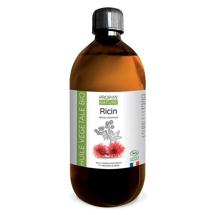 Propos'Nature - Wholesale Bath/Body Oil - Organic Castor Vegetable Oil 50ml, 100ml, 200ml, 500ml