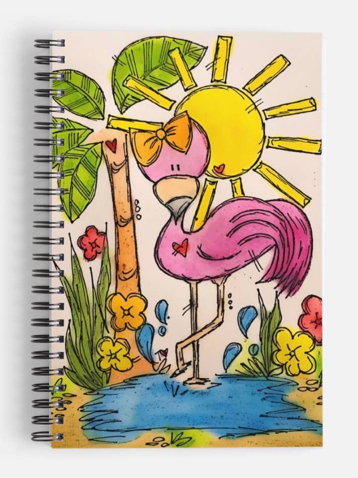 Flamingo,Beach,Island,Office,School,Gift,Inspirational,Pink for wholesale by I Doodle Do You