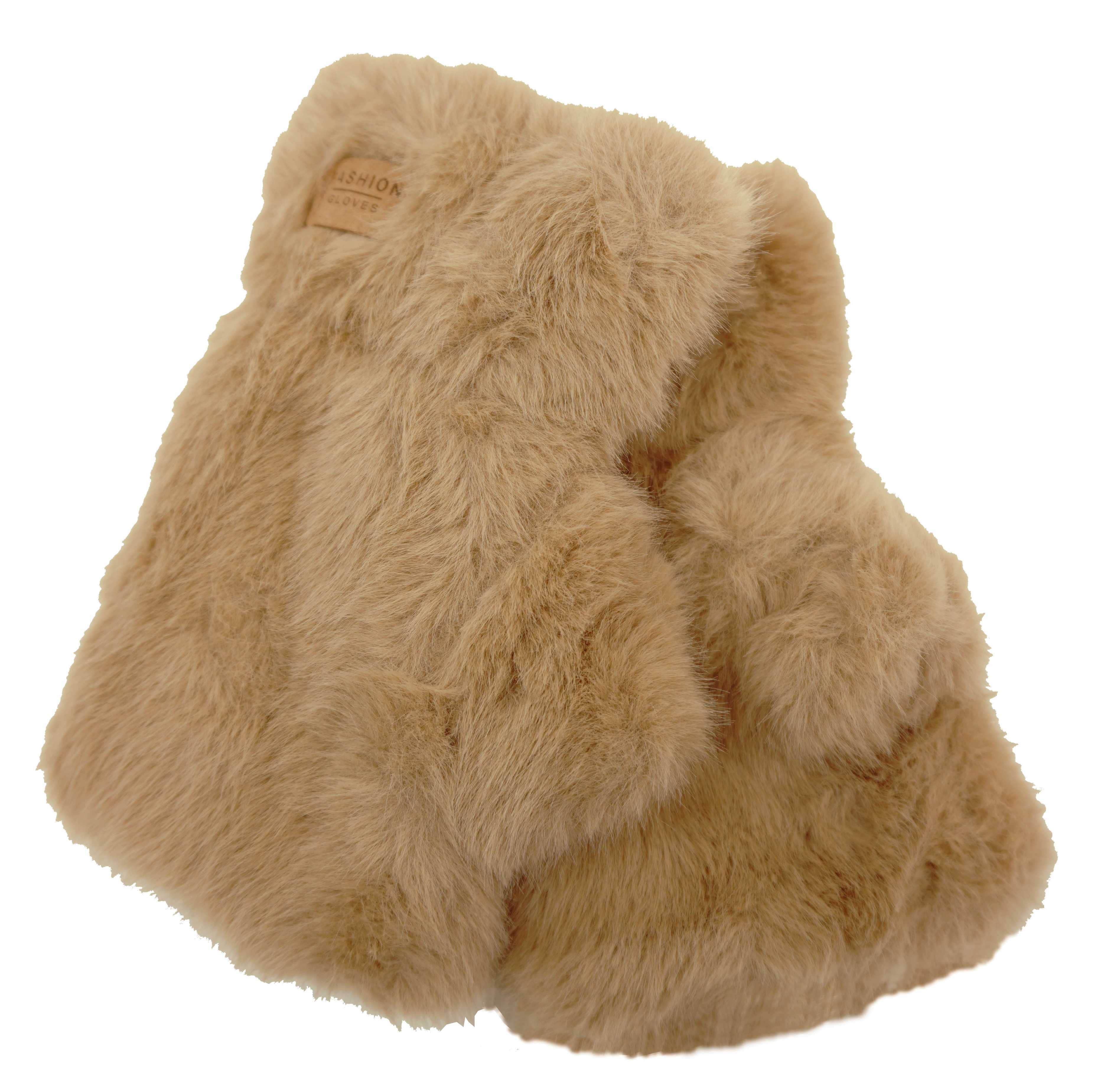 Anais - Wholesale Gloves - Women's - YN0370 Faux Fur Mittens9