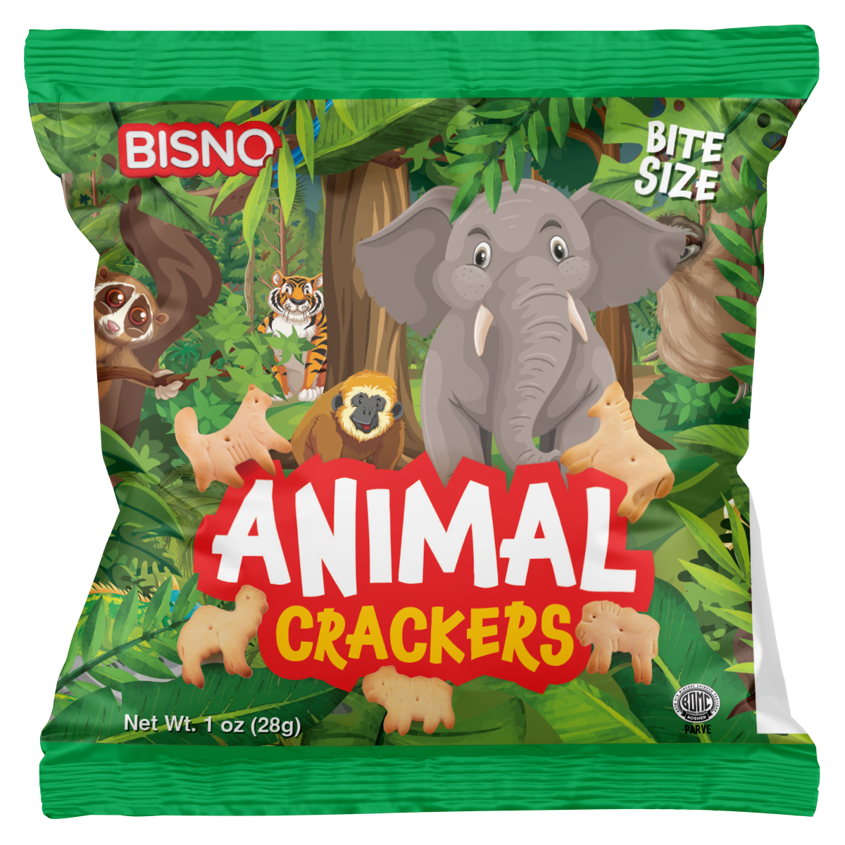 Galil Brands - Wholesale Cookie - Animal Crackers | Pack of 8 | 8 oz | Bisno1