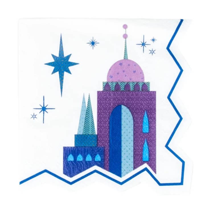 HOL25-CN8- Nativity Beverage Napkin for wholesale by Gatherings by Curated Paperie