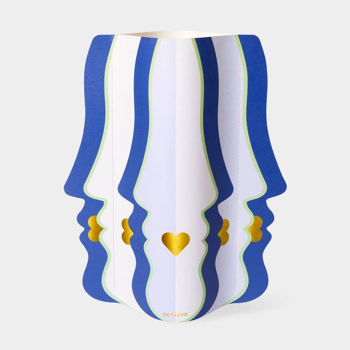 OCTAEVO Beso Paper Vase, Flower Vase & Card Set for wholesale by 54 Celsius