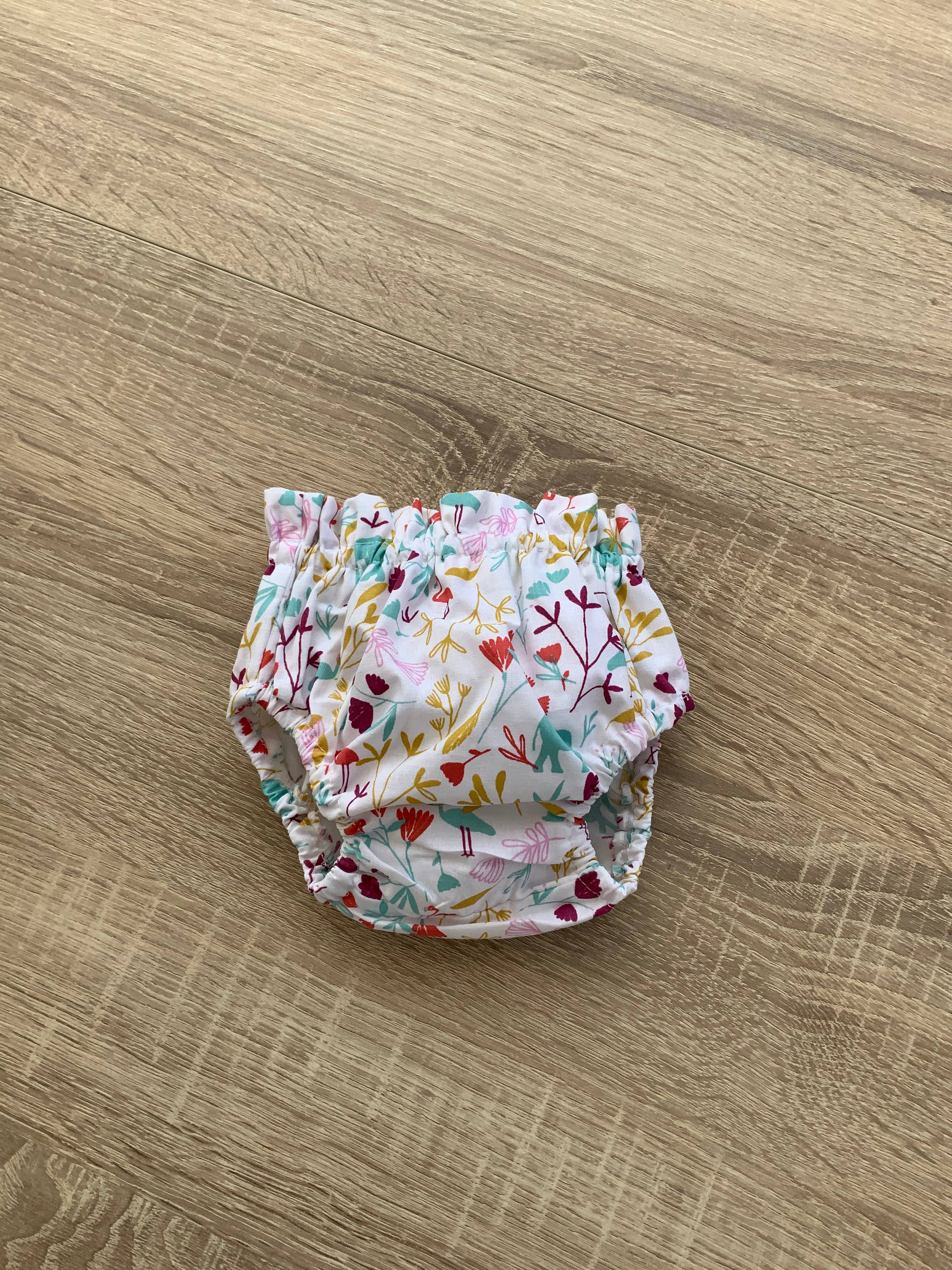 Petite Parisienne – Engroshandel Undertøj/bleovertræk - Baby – Lille frø - Culotte i 100% bomuld med foer