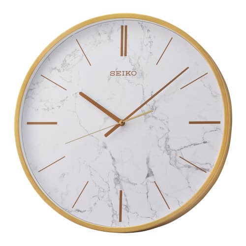 Carrara Wall Clock for wholesale by Seiko Clocks USA