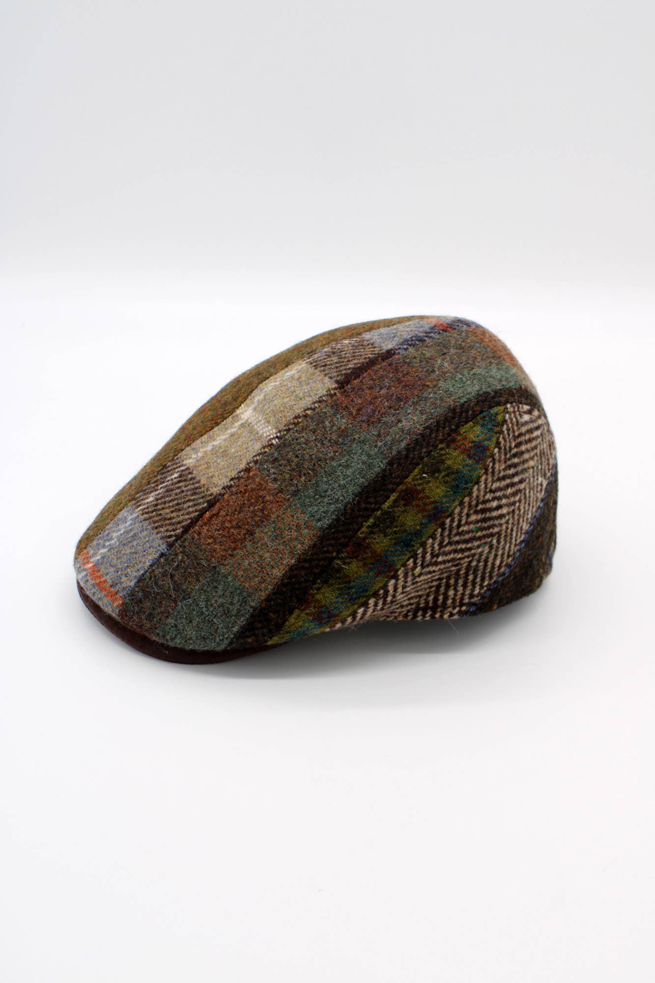 Hologramme Paris – wholesale News boy/school boy hat – Men's – 18229 Wool Cap - Brown3