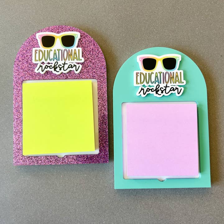 BB’s Shebang - Wholesale Sticky Notes - Teacher sticky note holder, teacher appreciation gift,