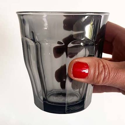 Picardie Grey Tumbler 25cl x4 for wholesale by Clémentine Boutique