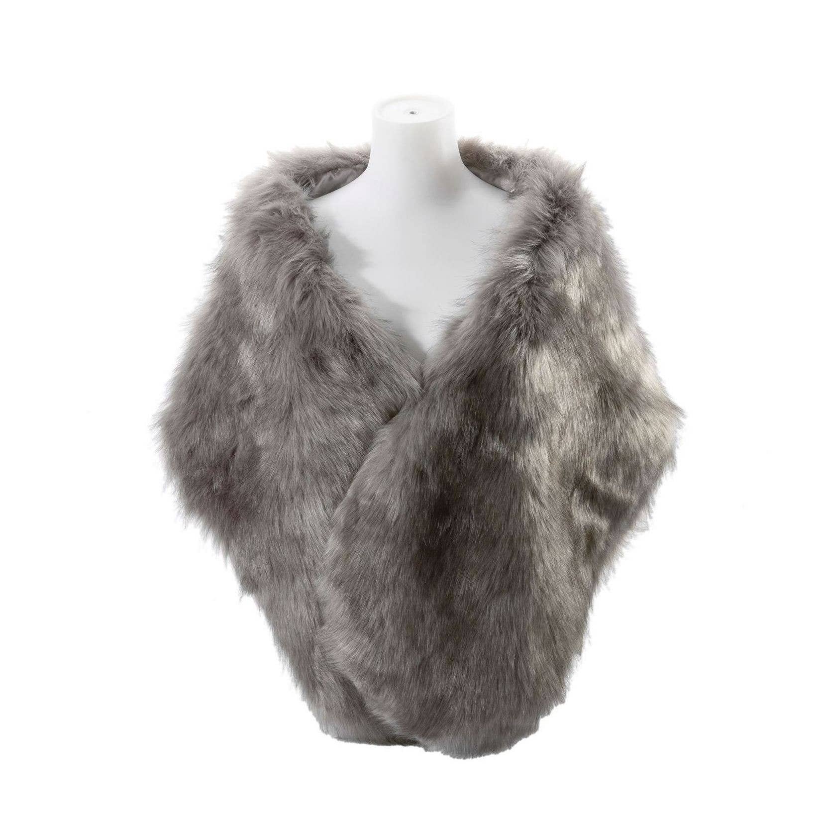 Diacly - Wholesale Fur/Faux Fur Coat - Women's - Over Size Faux Felt Fur Scarf Shawl Wrap10