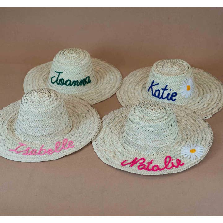 Mikwi - Wholesale Straw Hat - Women's - Personalised Straw hat - DECORATIVE STRAW HAT - Moroccan hat4