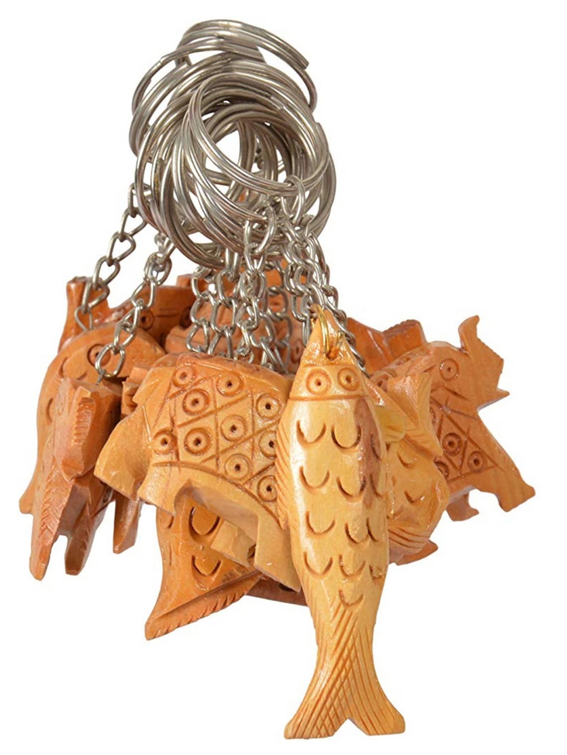 Keeraft - Venta al por mayor Llavero - Unisex - Llavero de Madera Artesanal al Por Mayor0