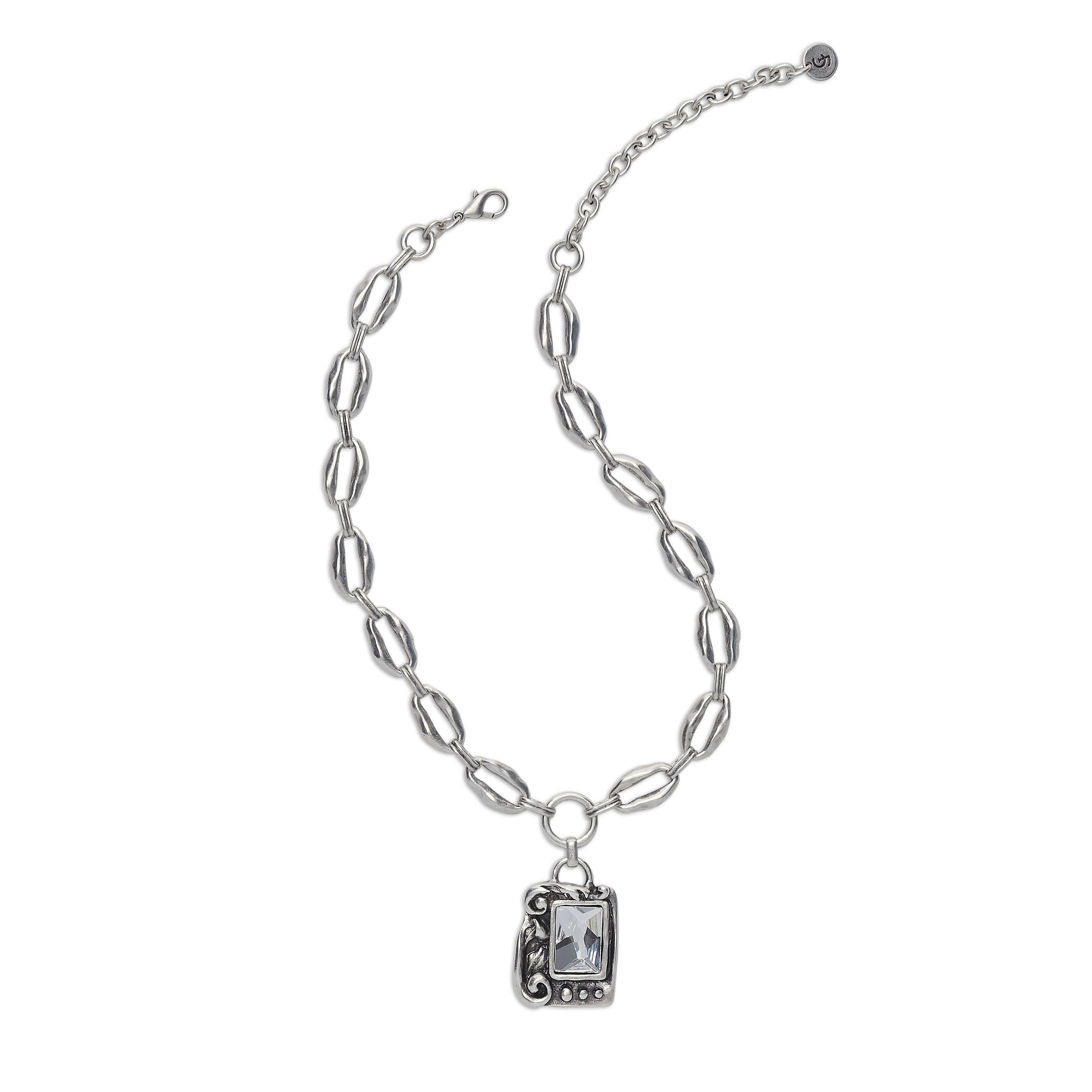 Chanour – wholesale Pendant/charm necklace – Handmade Wisdom Pewter Necklace - NN35271