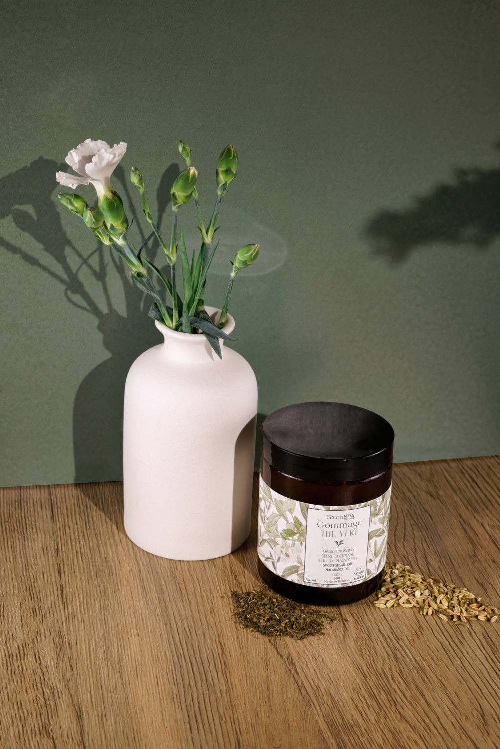 Green Spa - Wholesale Body Scrub/Exfoliant - Green Tea Sugar Scrub5