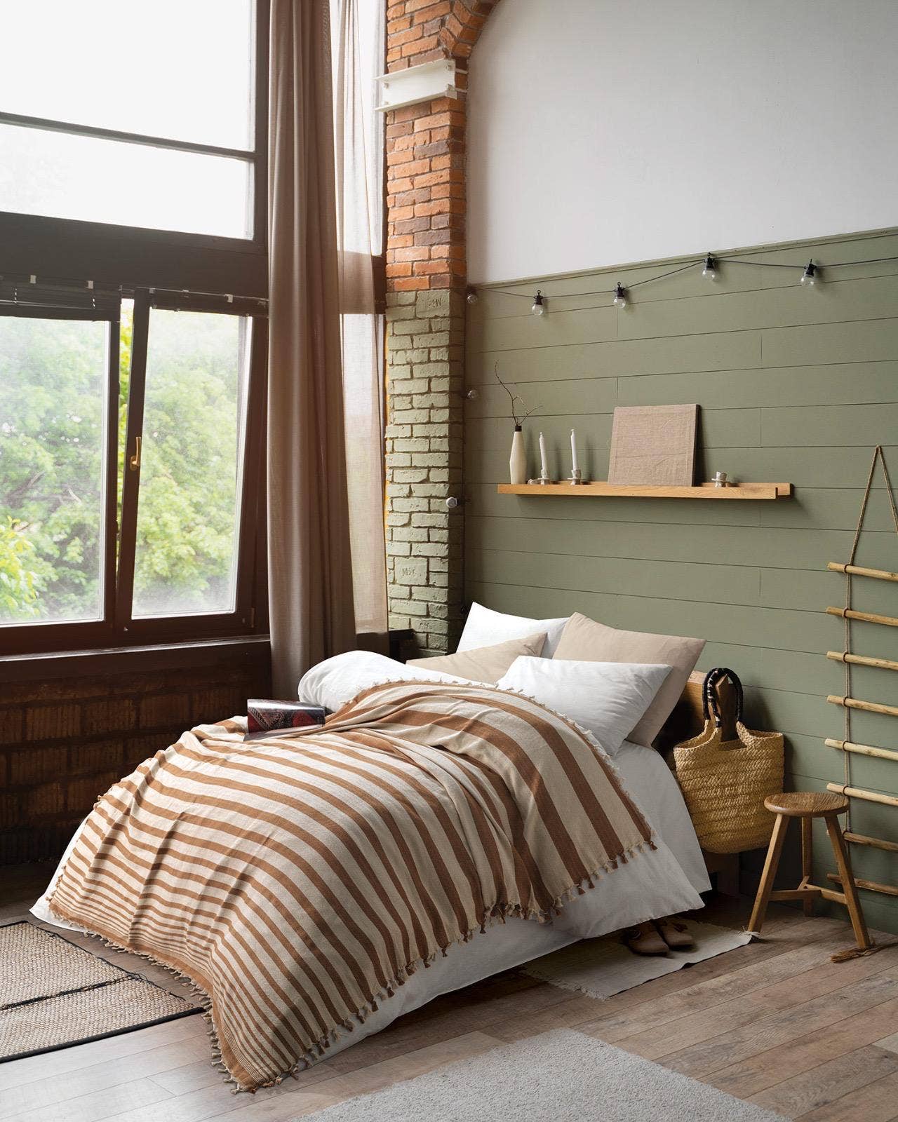 Kikoya - Wholesale Bedding Blanket - Cotton Bedspread Tassel Fringes Light Blanket Simple Seaside3