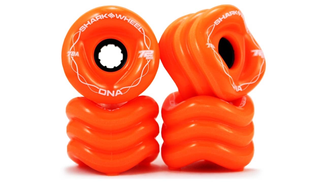 Shark Wheel - Wholesale Sporting Accessories - Shark Wheel 72mm Longboard Wheels (DNA Formula)4