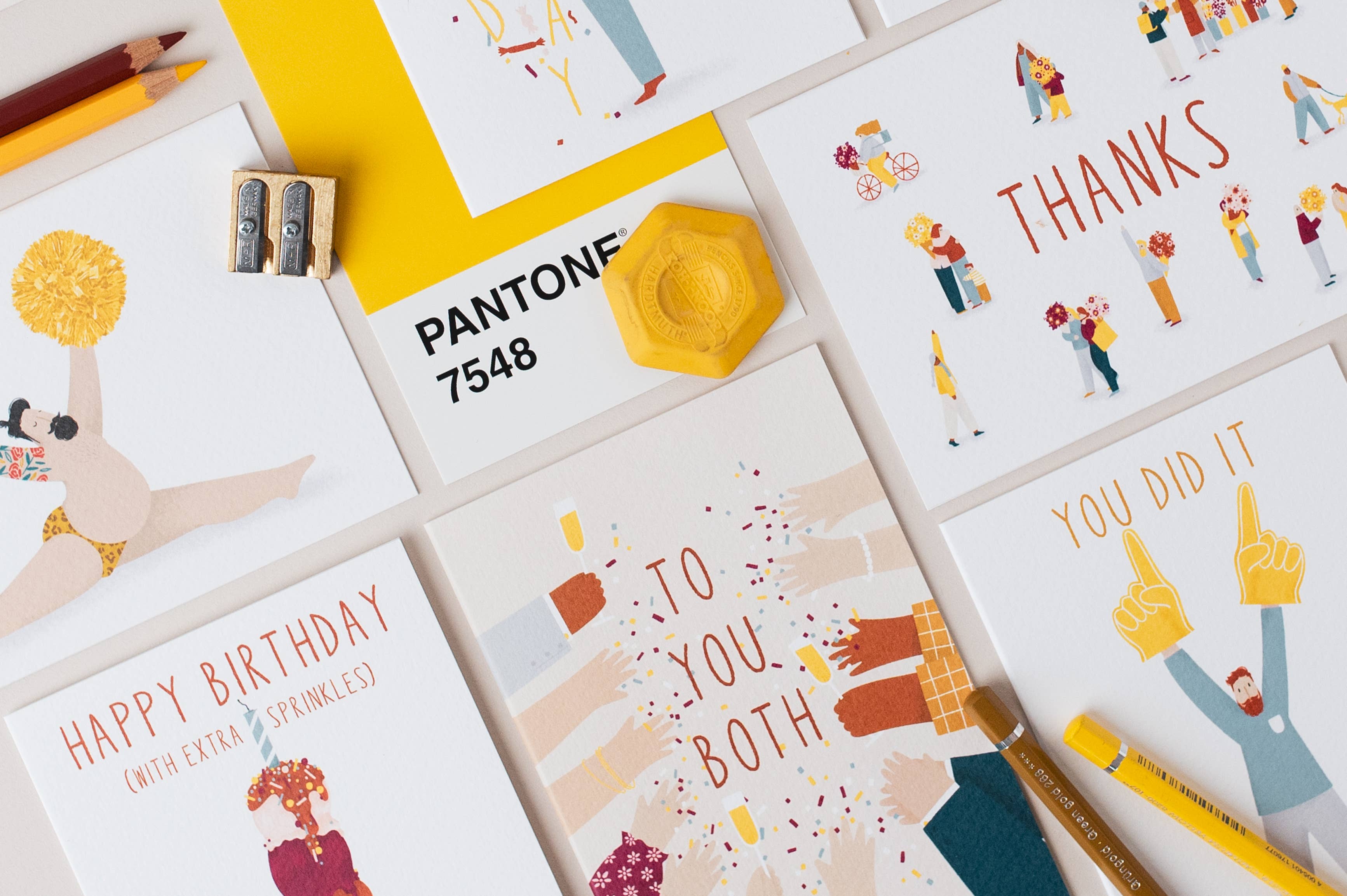 Elsa Rose Frere – wholesale Wedding card – Illustrated Wedding Card2