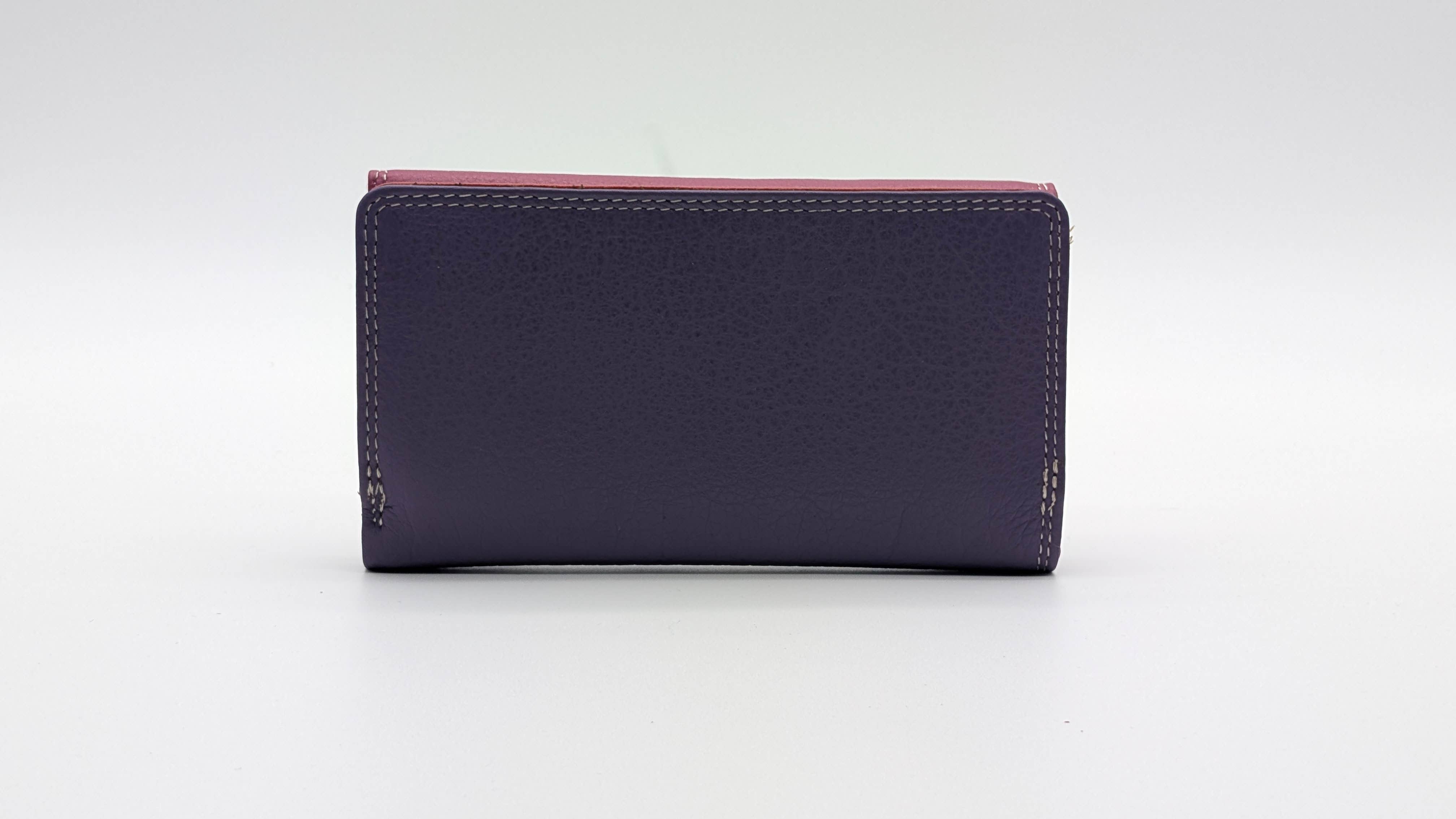 Alta Quero - Wholesale Wallet - Women's - Genuine Ladies Leather Wallet RFID – Pink and Purple4