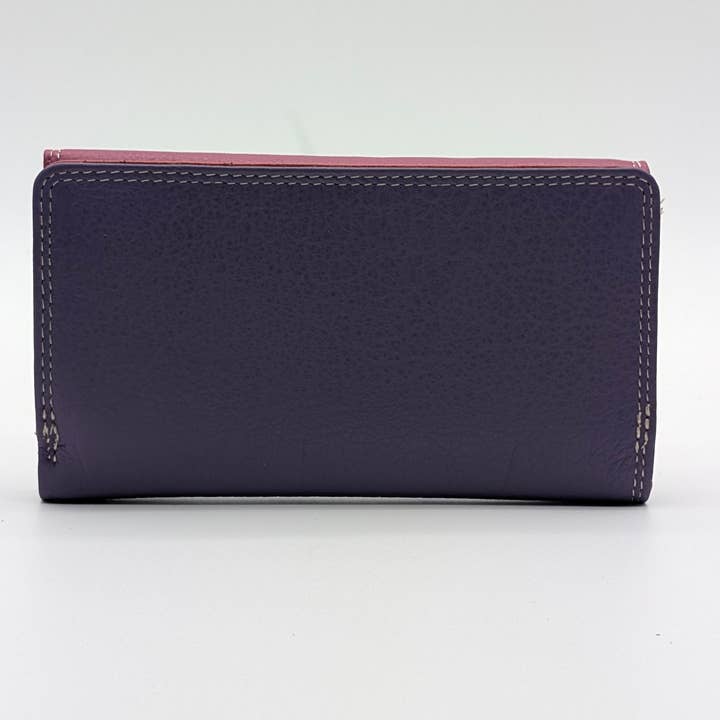 Alta Quero - Wholesale Wallet - Women's - Genuine Ladies Leather Wallet RFID – Pink and Purple4