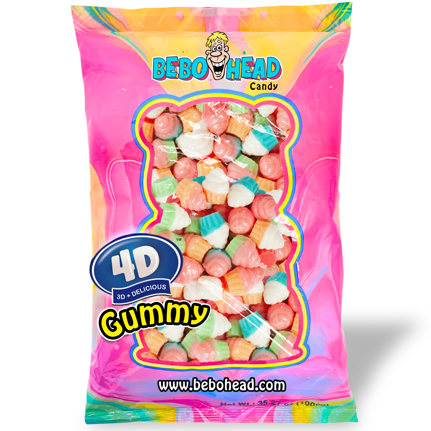 Dare Online LLC - Wholesale Gummy - 4D Gummy Cupcakes1