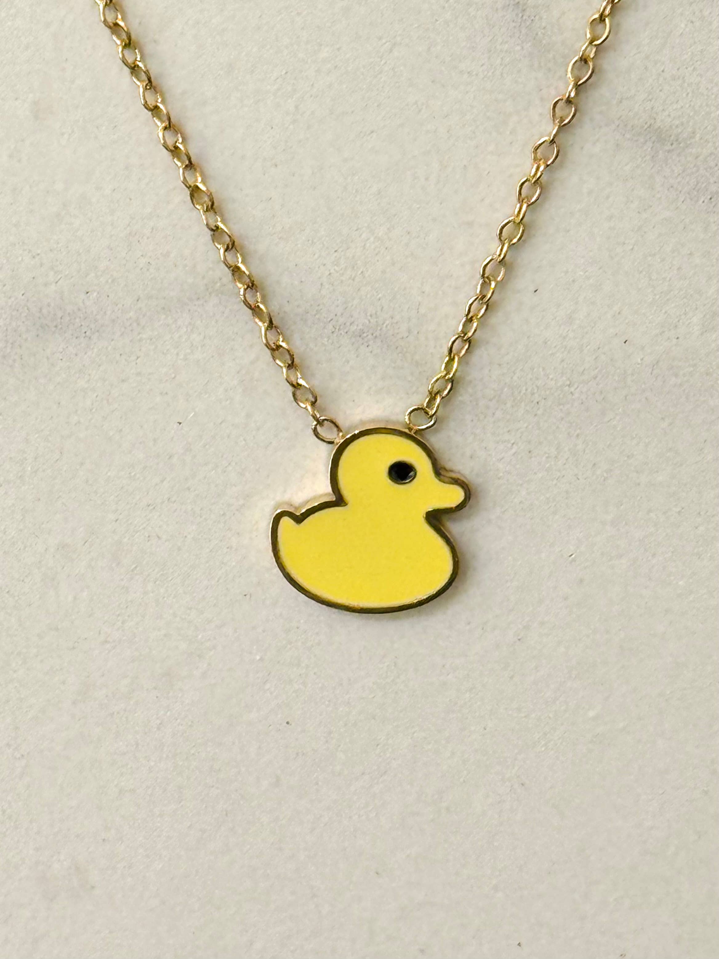 Cassette Barcelona - Wholesale Pendant/Charm Necklace - Rubber Duck Necklace  1